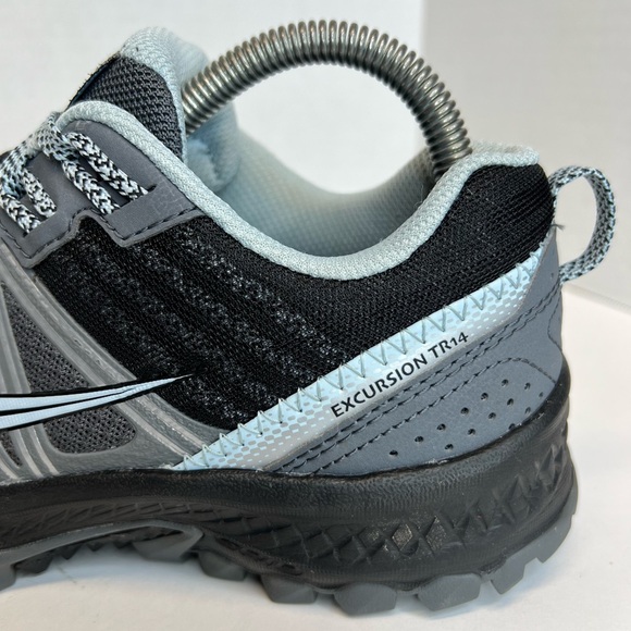 Saucony Excursion TR 14 Trail Running Shoes Sz 6.5 Wide Womens Gray S10585-27 - Picture 8 of 15